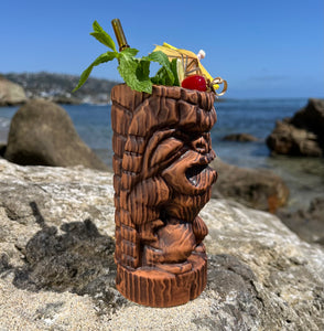 Hoa Kahiko Ku Tiki Mug, sculpted by Thor - Ready to Ship!