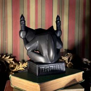 Jeff Granito's Felis Fiercus (The Haunted House Cat) Tiki Mug, sculpted by Thor - Limited Edition / Limited Time Pre-Order
