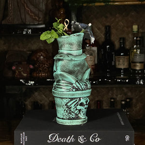 Thor's Haunted Hatbox Tiki Mug - DECOR USE ONLY - Ready to Ship! (FREE SHIPPING in U.S.)