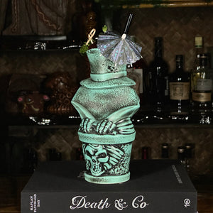 Thor's Haunted Hatbox Tiki Mug - DECOR USE ONLY - Ready to Ship! (FREE SHIPPING in U.S.)