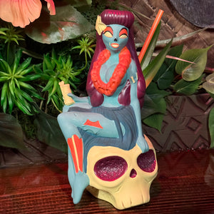 Jeff Granito's Maneater - Ceramic Tiki Mug – Tikiland Trading Co.