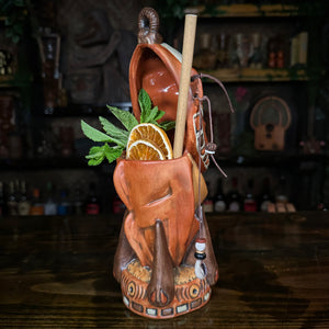 Danielle Mann's "Headhunter Trophy" Ceramic Tiki Mug - Limited Edition / Limited Production Pre-Order