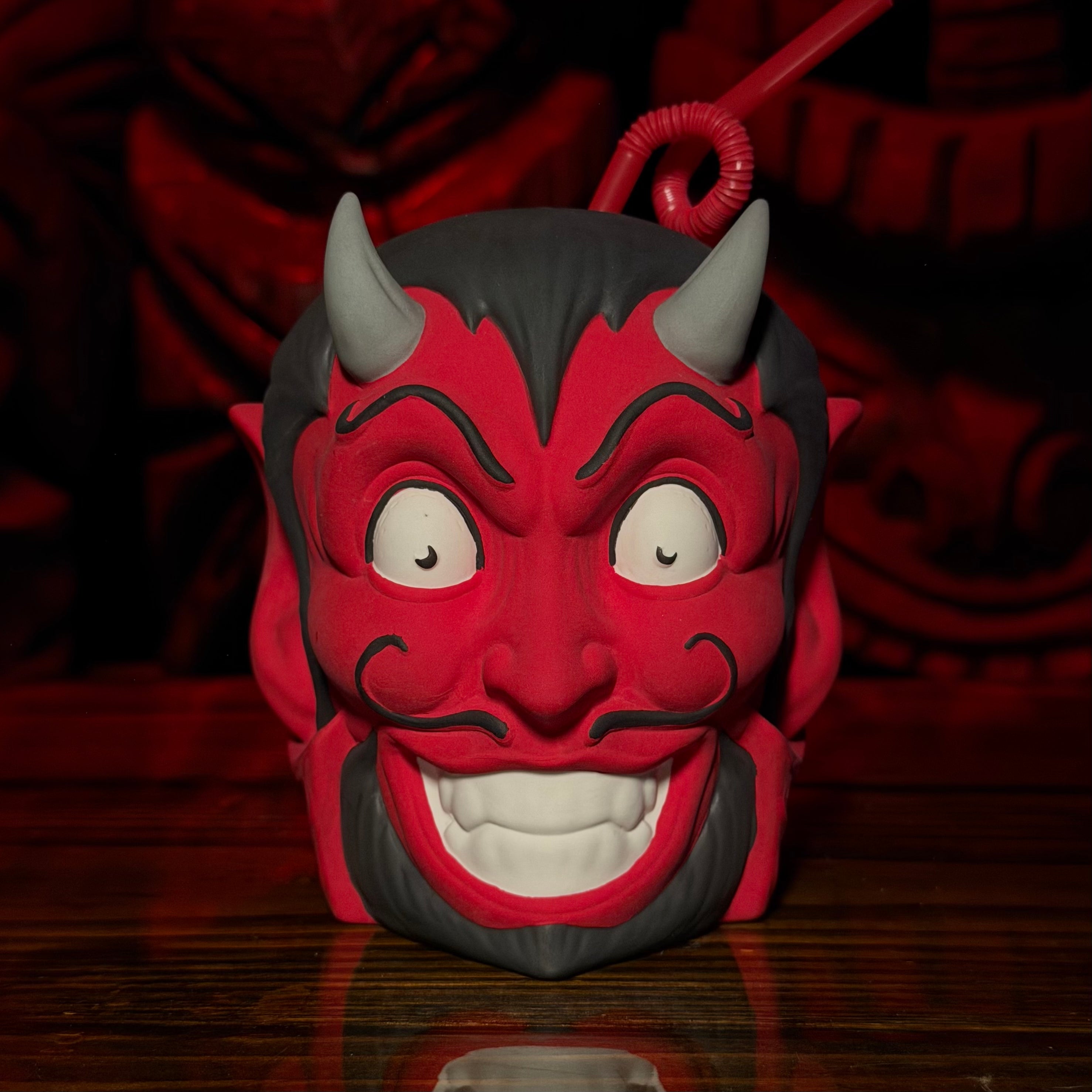 Funhouse Fiend (Devil of the Dark Ride) - Ceramic Tiki Mug