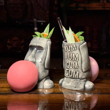 Yum Yum Gum Gum ceramic (Dark Bubble + Light Bubble) Tiki Mugs - Limited Release of 150 - Made in USA - Ready to Ship in about a month.