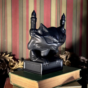 Jeff Granito's Felis Fiercus (The Haunted House Cat) Tiki Mug, sculpted by Thor - Limited Edition / Limited Time Pre-Order