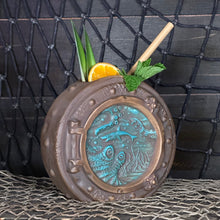 DIVE! DIVE! DIVE!  Sunset Edition - Ceramic Tiki Mug, sculpt by Thor - DECOR USE ONLY - Ready to Ship! (FREE SHIPPING in U.S.)