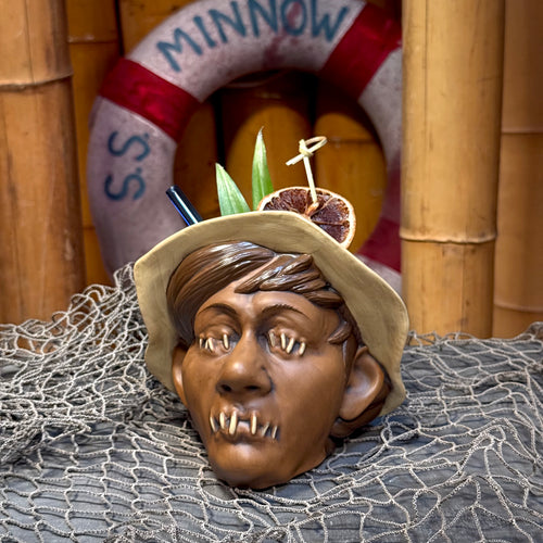 Shrunken Gilligan (The Shrunken Castaways) - Ceramic Tiki Mug - Limited Edition / Limited Time Pre-Order (FREE Shipping in U.S.)