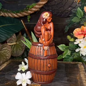 The Restless Native's Barrel Beauty ceramic Tiki Mug - Limited Release of 125 - Made in USA - Ready to Ship!
