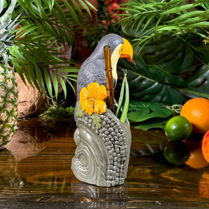 Protectors of Paradise: Toucan & Ku (Pōhaku) - Ceramic Tiki Mug - Limited Edition / Limited Time Pre-Order