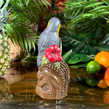 Protectors of Paradise: Toucan & Ku (Pōhaku + Ohia) - Ceramic Tiki Mugs - Limited Edition / Limited Time Pre-Order