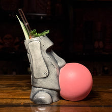 Yum Yum Gum Gum ceramic (Dark Bubble) Tiki Mug - Limited Release of 150 - Made in USA - Ready to Ship in about a month.