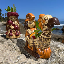 "it's a hula world" Tiki Mug, Outrigger Boy - #2 of a 2 mug series, designed and sculpted by Thor - Limited Edition / Limited Time Pre-Order