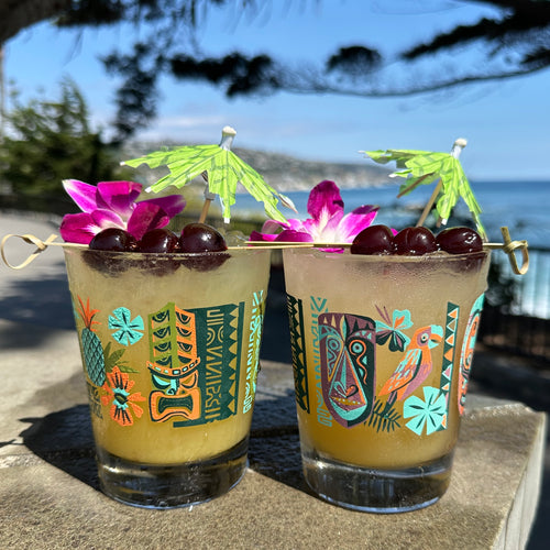 TikiLand Trading Co.'s 'Gateway to Tiki' Mai Tai Glass - Rolling Pre-Order / Ready-to-Ship!