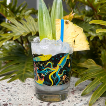 "Dwellers of the Deep" Mai Tai Cocktail Glass - Rolling Pre-Order / Ready to Ship!