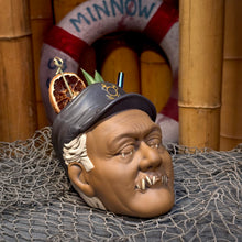 The Shrunken Castaways (Shrunken Skipper + Shrunken Gilligan) - Ceramic Tiki Mugs - Limited Edition / Limited Time Pre-Order (FREE Shipping in U.S.)