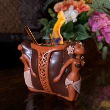 The Restless Native's Wahine Trio ceramic Tiki Mug Bowl - Limited Release of 100 - Made in USA - Ready to Ship!