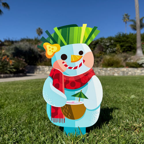 Jeff Granito's 'S'Noel' Metal Yard Stake - Pre-Order