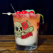 Jeff Granito's 'No Rum No Fun' Mai Tai Cocktail Glass (1) - Ready to Ship!