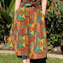 Witco Decor's 'Jungle Modern' Aloha Skirt with Pockets - Ready to Ship! (FREE SHIPPING in U.S.)