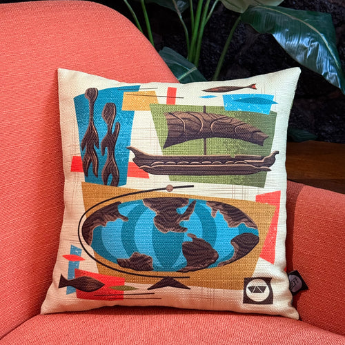 Witco Decor's 'World Renown' Pillow Cover - Ready to Ship! (FREE SHIPPING in U.S.)