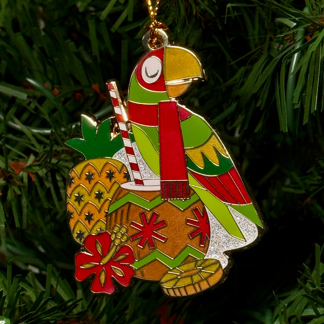 Jeff Granito's 'Tropical Tidings' Holiday Ornament - Rolling Pre-Order / Ready to Ship!