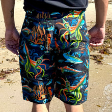 Jeff Granito's '20,000 Fears Under The Sea' Board Shorts - Ready to Ship!