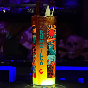 Jeff Granito's 'Rumzilla' Zombie Cocktail Glass - Rolling Pre