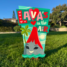 Jeff Granito's ‘I Lava You Valentine’ Metal Yard Stake Set of TWO (2) - Pre-Order