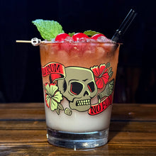 Jeff Granito's 'No Rum No Fun' Mai Tai Cocktail Glass (1) - Ready to Ship!