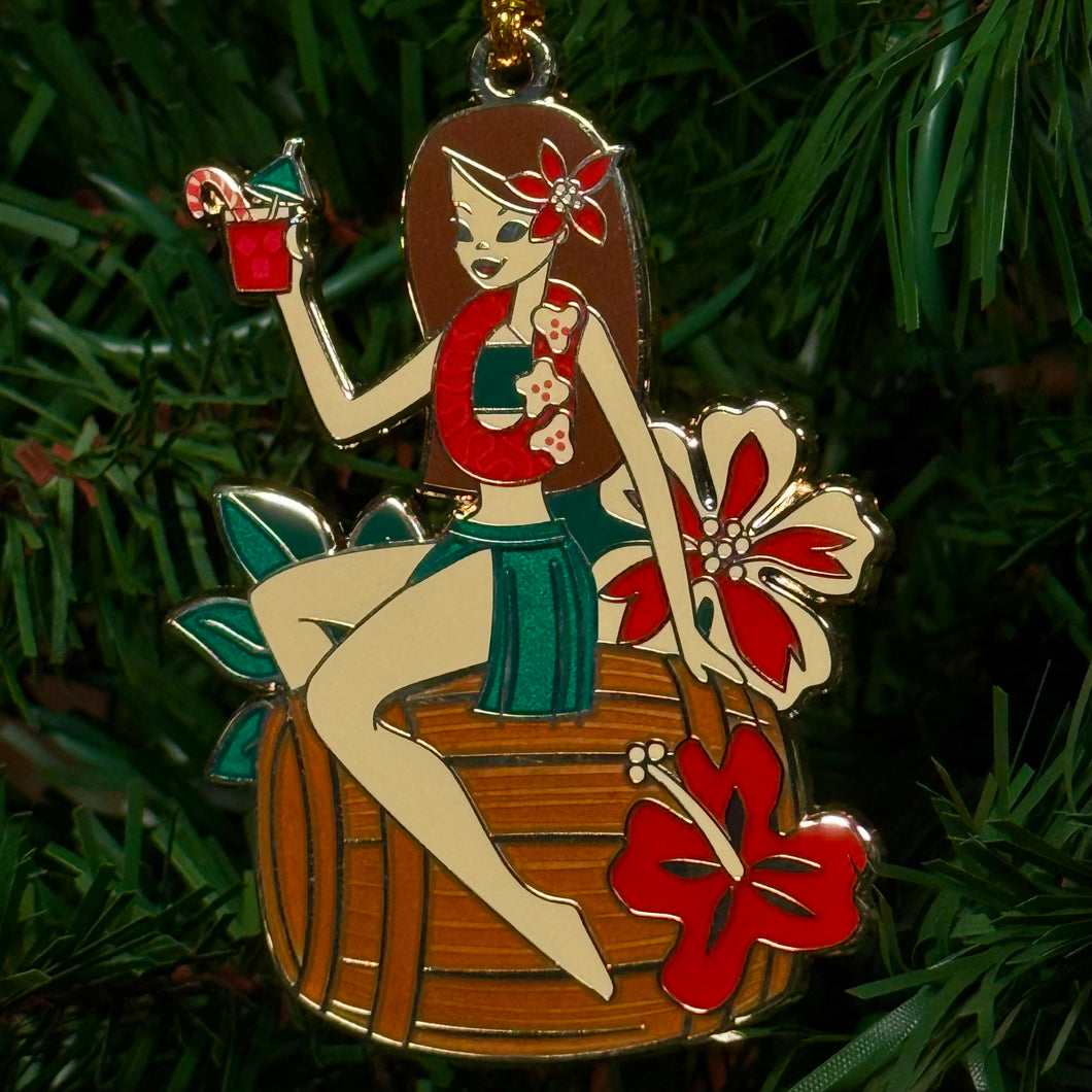 Jeff Granito's 'Christmas Vacation Hula Girl' Holiday Ornament - Rolling Pre-Order / Ready to Ship!