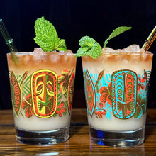 Jeff Granito's 'Hidden Haven' Mai Tai Cocktail Glass (1) - Ready to Ship!