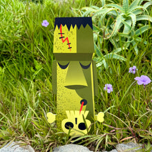 Jeff Granito's 'Monster Moai' Metal Yard Stakes Set of TWO (2) - Limited Time Pre-Order