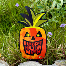 Jeff Granito's 'Happy Hulaween' Metal Yard Stakes Set of FOUR (4)