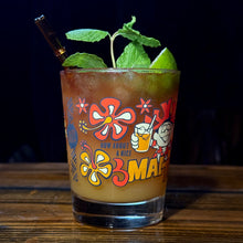 Jeff Granito's 'How About a Mai Tai?' Mai Tai Cocktail Glass (1) - Ready to Ship / Rolling Pre-Order