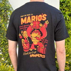 Jeff Granito's 'Mario's Rum Barrel Bar' Unisex Tee - Ready to Ship!