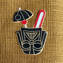 'Dark Lord of the Luau' Enamel Pin - Ready to Ship!