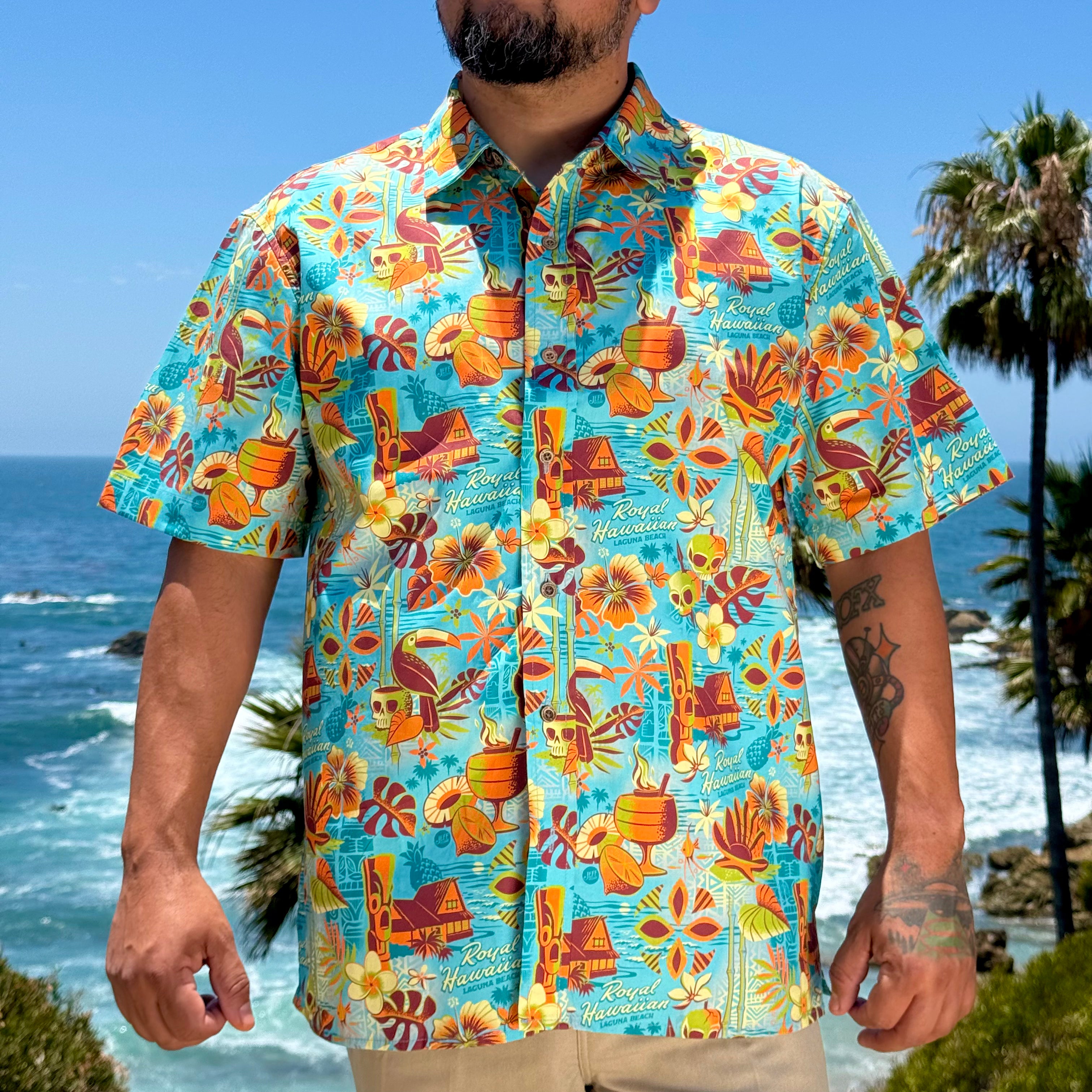 Jeff Granito's 'Royal Hawaiian: Laguna Classic' Modern Fit Button