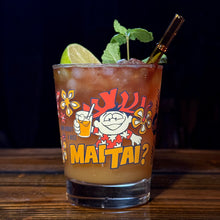 Jeff Granito's 'How About a Mai Tai?' Mai Tai Cocktail Glass (1) - Ready to Ship / Rolling Pre-Order