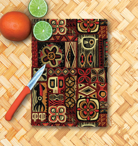 Jeff Granito's 'Geo Kapa' Glass Cutting Board - Rolling Pre-Order / Ready to Ship!