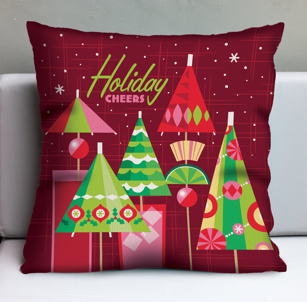 Jeff Granito's 'Holiday Cheers' Pillow Cover