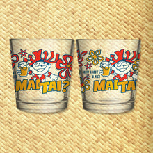 Jeff Granito's 'How About a Mai Tai?' Mai Tai Cocktail Glass - Pre Order