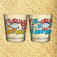 Jeff Granito's 'How About a Mai Tai?' Mai Tai Cocktail Glass - Pre Order