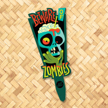 Jeff Granito's 'Wacky Warnings' Metal Yard Stakes Set of TWO (2)