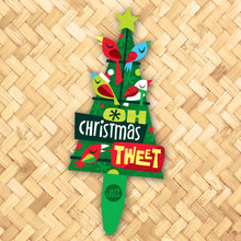 Jeff Granito's 'Oh Christmas Tweet' Metal Yard Stake - Pre-Order