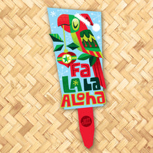 Jeff Granito's 'Fa La La Aloha' Large Metal Yard Stake