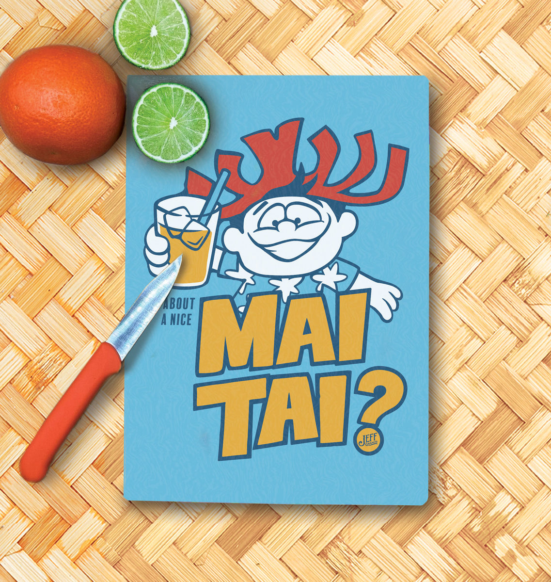Jeff Granito's 'How About a Mai Tai?' Handbag - Rolling Pre-Order - Ready to Ship! main image 0