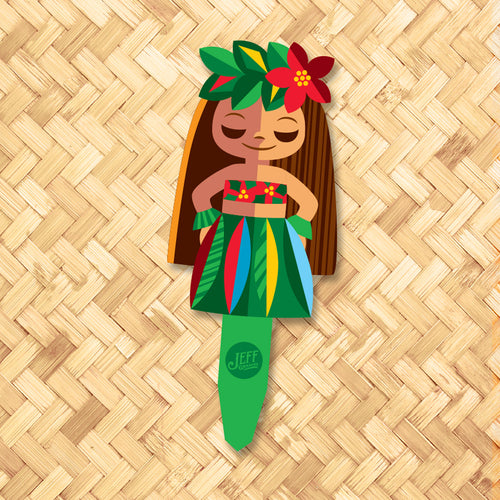 Jeff Granito's 'Hula Holly' Metal Yard Stake - Pre-Order