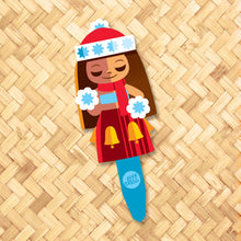 Jeff Granito's 'Hula Holidays' Metal Yard Stakes Set of Three (3) - Pre-Order