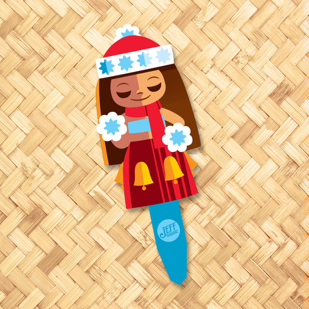 Jeff Granito's 'Hula Bells' Metal Yard Stake - Pre-Order