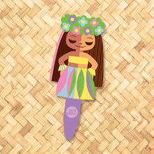 Jeff Granito's 'Hula Blooms' Metal Yard Stake - Pre-Order!